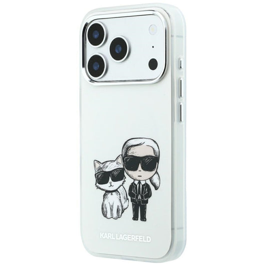 MagSafe-kuori Apple iPhone 18 Pro Max / 17 Pro Max, Karl Lagerfeld, KC Bodies Sketch, Beige