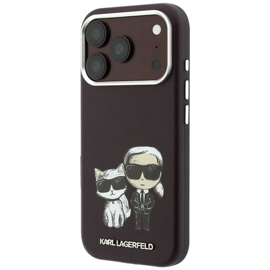 MagSafe-kuori Apple iPhone 18 Pro Max / 17 Pro Max, Karl Lagerfeld, KC Bodies Sketch, Viininpunainen