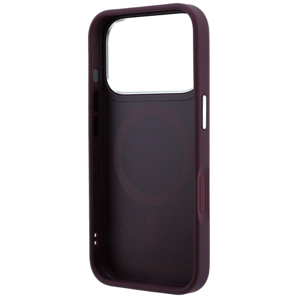 MagSafe Case for Apple iPhone 18 Pro Max / 17 Pro Max, Karl Lagerfeld, Ring Karl RSG Logo, Burgundy