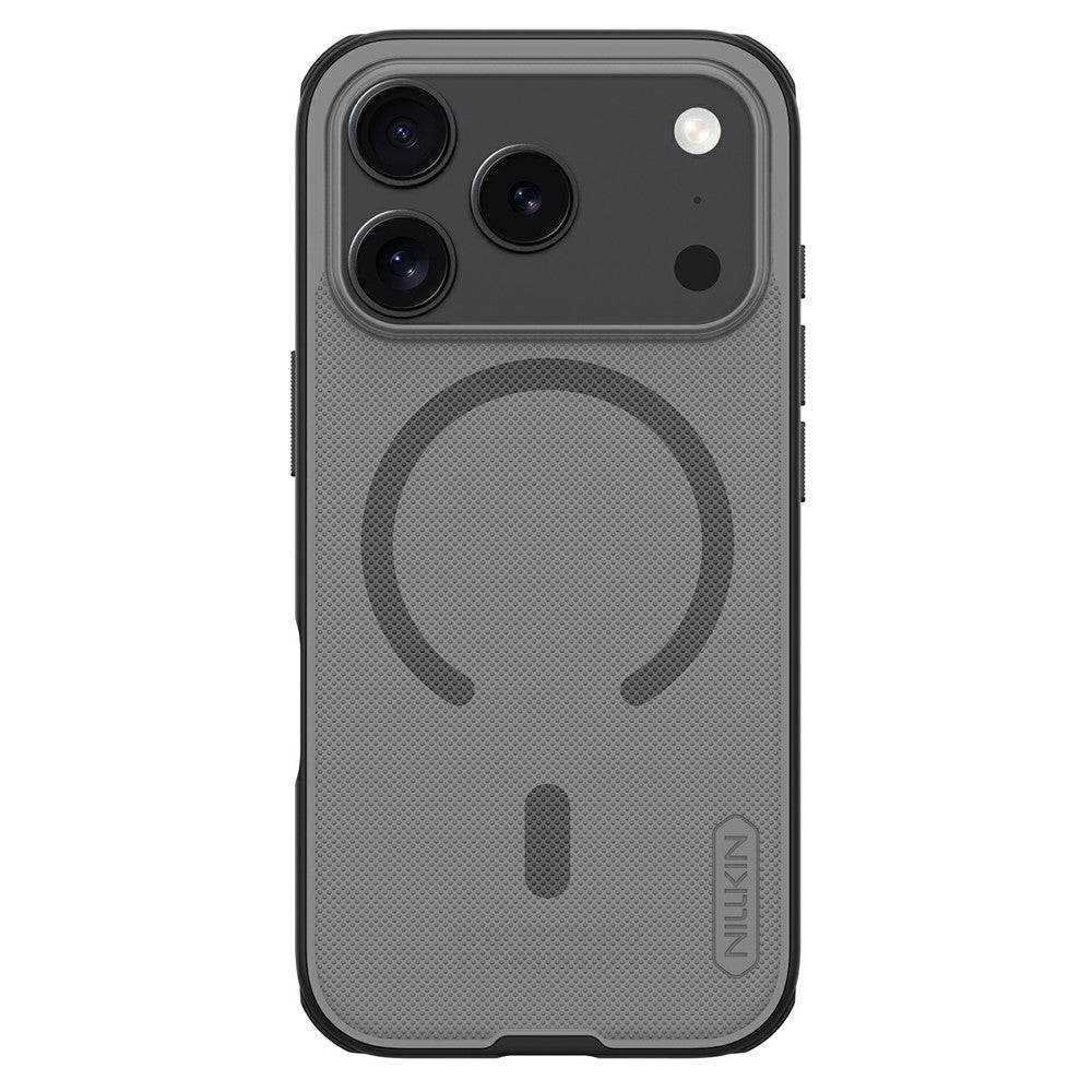 MagSafe-kuori Apple iPhone 18 Pro Max / 17 Pro Max, Nillkin, Super Shield Pro, Musta Läpinäkyvä