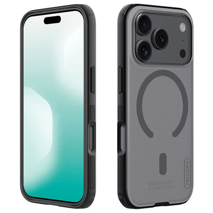 MagSafe-kuori Apple iPhone 18 Pro Max / 17 Pro Max, Nillkin, Super Shield Pro, Musta Läpinäkyvä