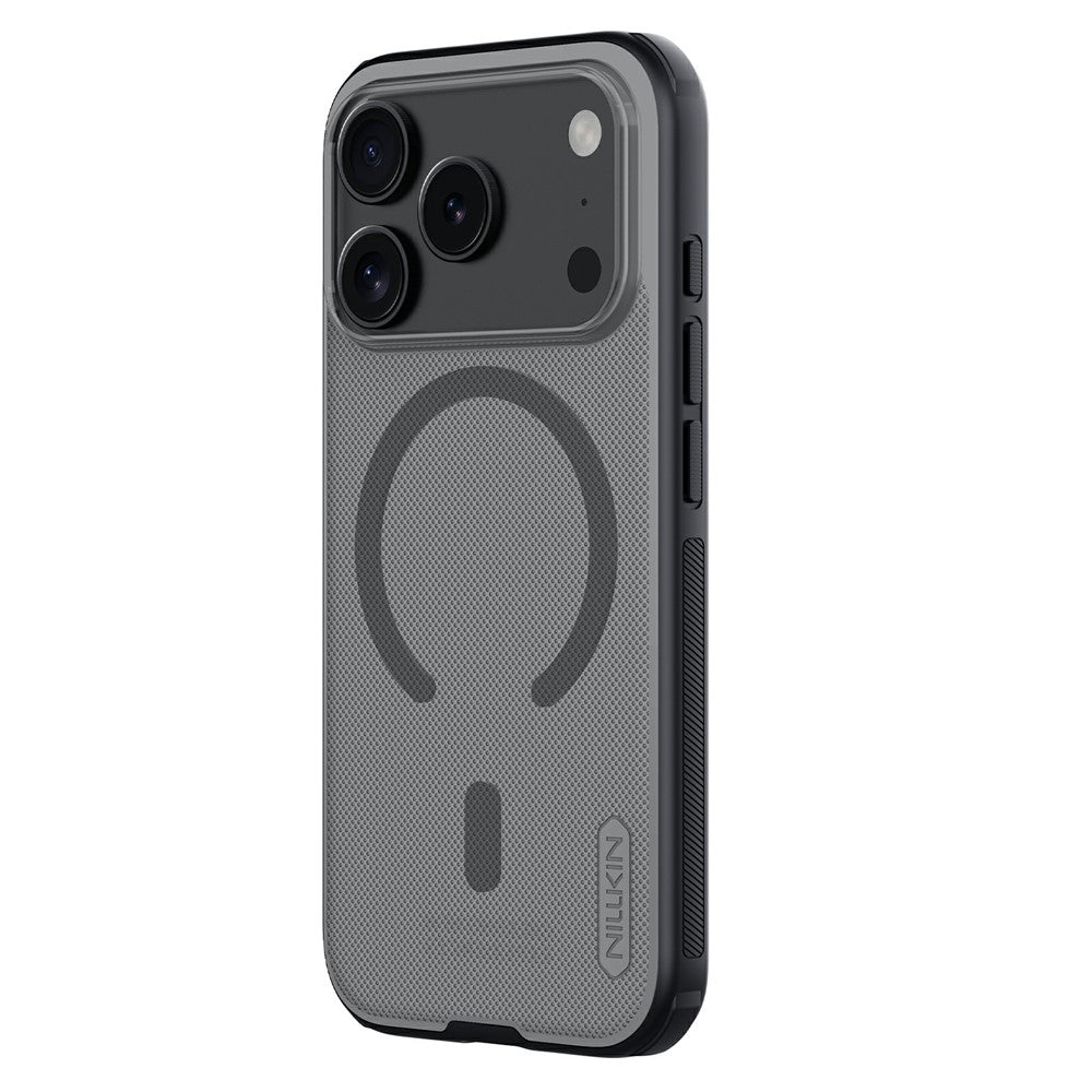 MagSafe-kuori Apple iPhone 18 Pro Max / 17 Pro Max, Nillkin, Super Shield Pro, Musta Läpinäkyvä