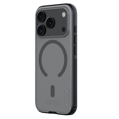 MagSafe-kuori Apple iPhone 18 Pro Max / 17 Pro Max, Nillkin, Super Shield Pro, Musta Läpinäkyvä