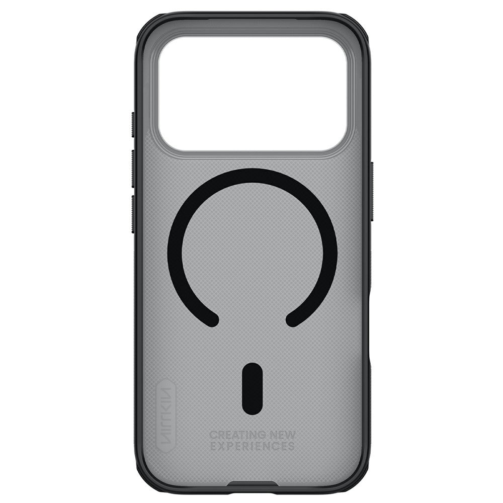 MagSafe-kuori Apple iPhone 18 Pro Max / 17 Pro Max, Nillkin, Super Shield Pro, Musta Läpinäkyvä