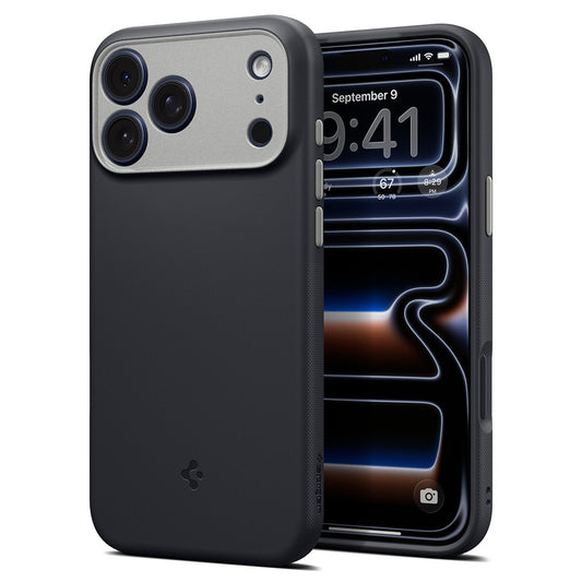 MagSafe-kuori Apple iPhone 18 Pro Max / 17 Pro Max, Spigen, Caseology Nano Pop, Musta ACS12142