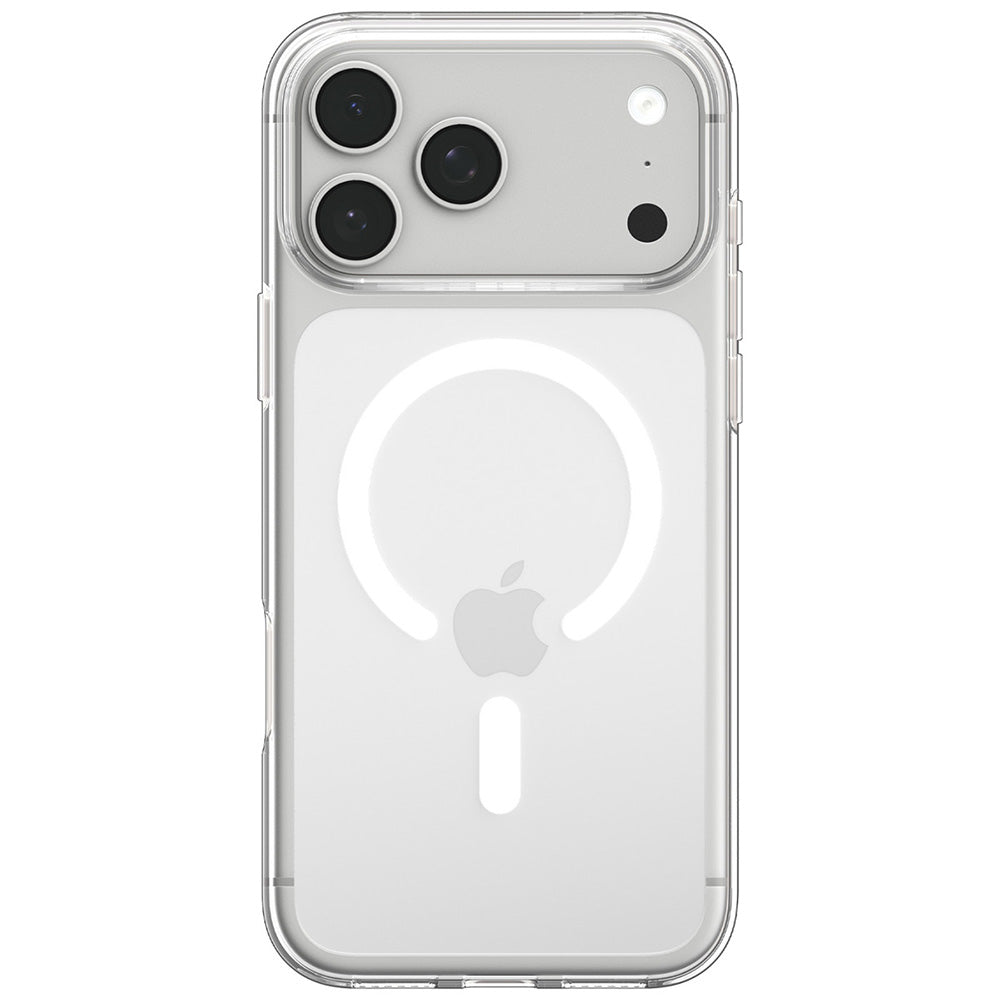 MagSafe-kuori Apple iPhone 18 Pro Max / 17 Pro Max, Spigen, Liquid Crystal, Valkoinen läpinäkyvä ACS12143