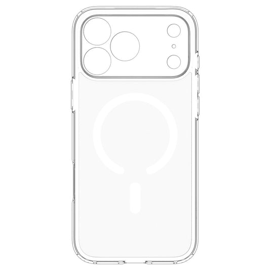 MagSafe-kuori Apple iPhone 18 Pro Max / 17 Pro Max, Spigen, Ultra Hybrid, Valkoinen satiini ACS12124
