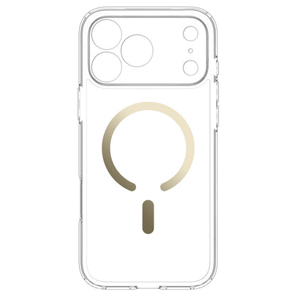 MagSafe-kuori Apple iPhone 18 Pro Max / 17 Pro Max, Spigen, Ultra Hybrid, Kultainen Läpinäkyvä ACS12120