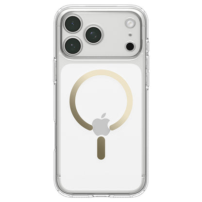 MagSafe-kuori Apple iPhone 18 Pro Max / 17 Pro Max, Spigen, Ultra Hybrid, Kultainen Läpinäkyvä ACS12120
