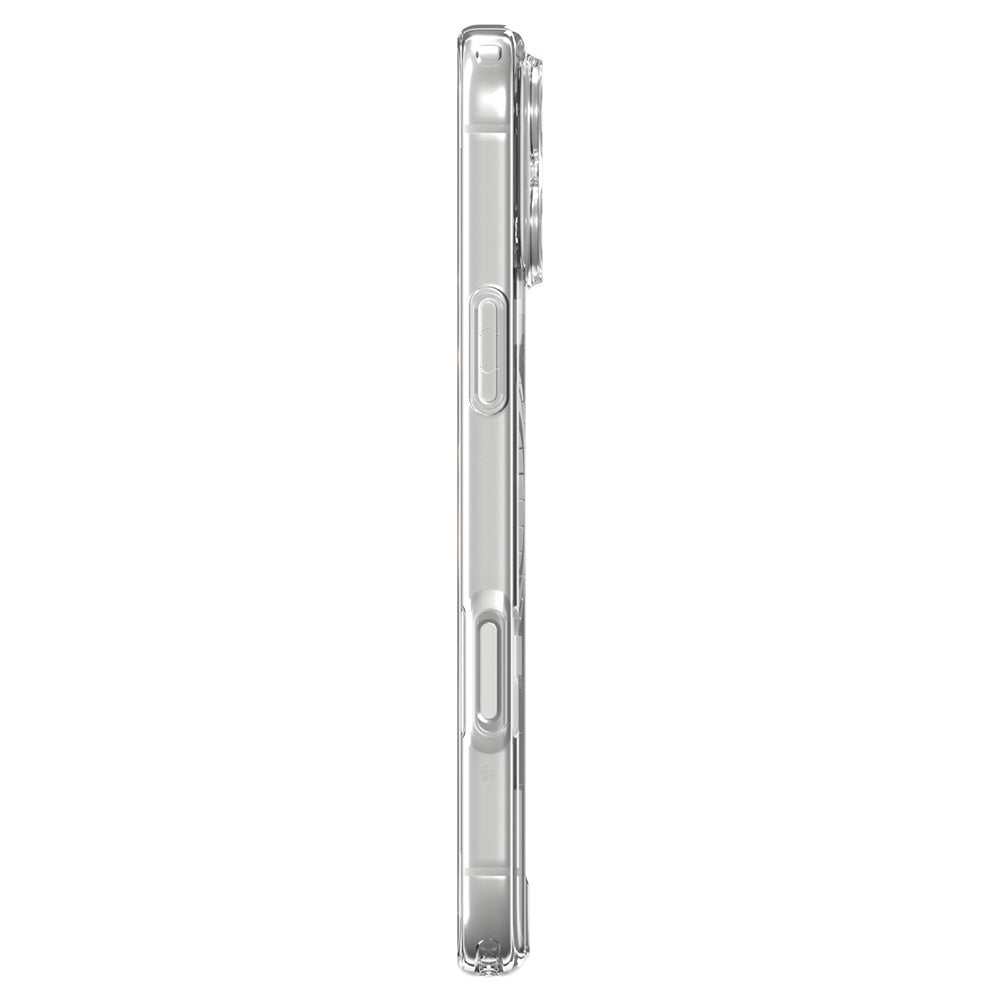 MagSafe-kuori Apple iPhone 18 Pro Max / 17 Pro Max, Spigen, Ultra Hybrid, Kultainen Läpinäkyvä ACS12120