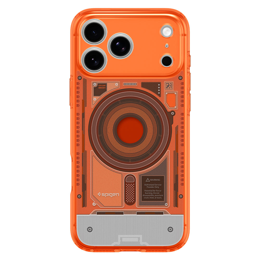 MagSafe-kuori Apple iPhone 18 Pro Max / 17 Pro Max, Spigen, Ultra Hybrid C-One, Oranssi ACS11984