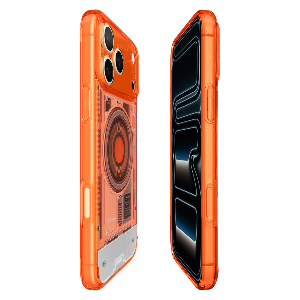 MagSafe-kuori Apple iPhone 18 Pro Max / 17 Pro Max, Spigen, Ultra Hybrid C-One, Oranssi ACS11984