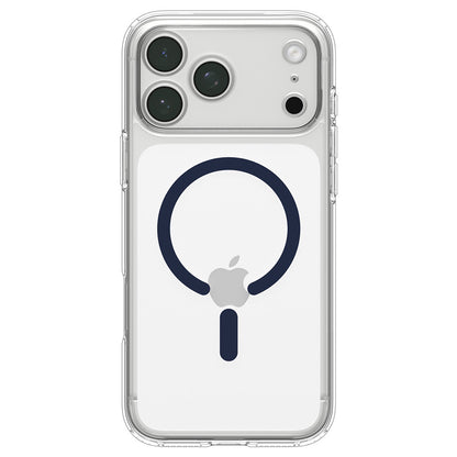 MagSafe-kuori Apple iPhone 18 Pro Max / 17 Pro Max, Spigen, Ultra Hybrid, Läpinäkyvä Laivastonsininen ACS12121