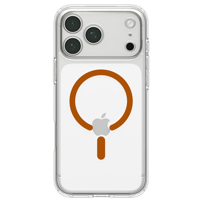 MagSafe-kuori Apple iPhone 18 Pro Max / 17 Pro Max, Spigen, Ultra Hybrid, Oranssi Läpinäkyvä ACS12122
