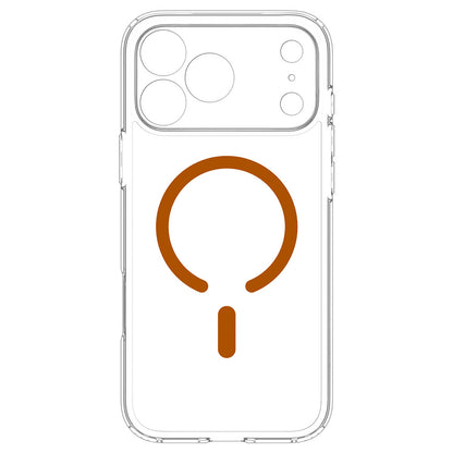 MagSafe-kuori Apple iPhone 18 Pro Max / 17 Pro Max, Spigen, Ultra Hybrid, Oranssi Läpinäkyvä ACS12122