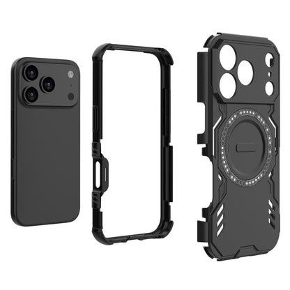 MagSafe-kuori Apple iPhone 18 Pro Max / 17 Pro Max, Techsuit, ArmorMag, Musta