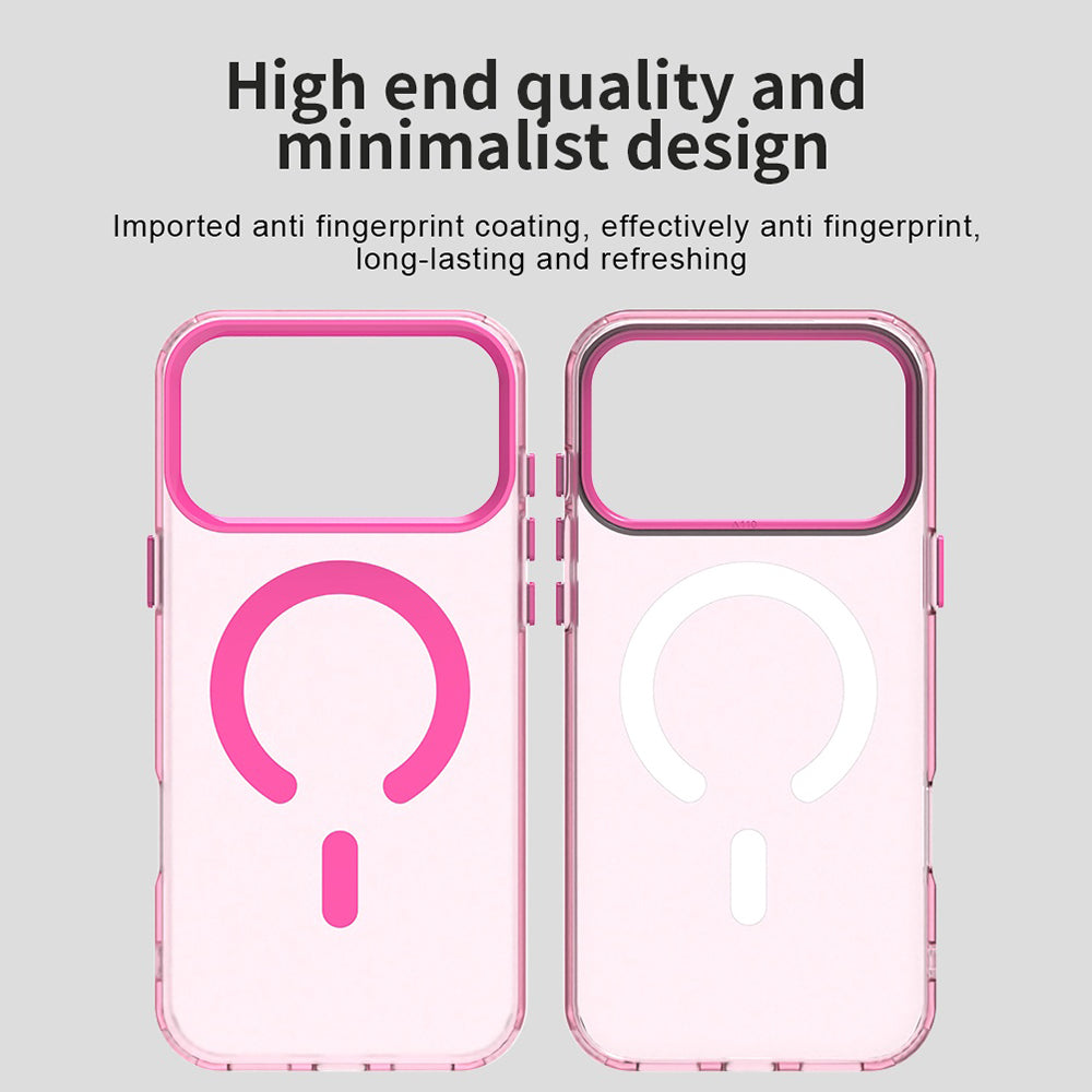 MagSafe-kuori Apple iPhone 18 Pro Max / 17 Pro Max, Techsuit, CandyCase, Vaaleanpunainen