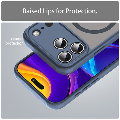 MagSafe-kuori Apple iPhone 18 Pro Max / 17 Pro Max, Techsuit, HaloFrost II, Laivastonsininen