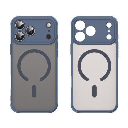 MagSafe-kuori Apple iPhone 18 Pro Max / 17 Pro Max, Techsuit, HaloFrost II, Laivastonsininen