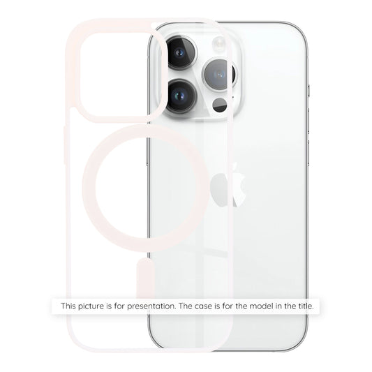 MagSafe-kuori Apple iPhone 18 Pro Max / 17 Pro Max, Techsuit, Pro, Vaaleanpunainen