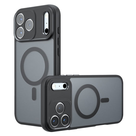 MagSafe-kuori Apple iPhone 18 Pro Max / 17 Pro Max, Techsuit, PureFrost, Musta satiini