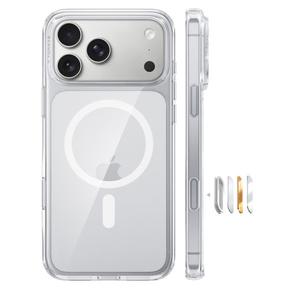 MagSafe-kuori Apple iPhone 18 Pro Max / 17 Pro Max, Torras, Guardian, Läpinäkyvä
