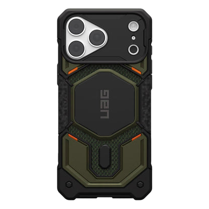 MagSafe-kuori Apple iPhone 18 Pro Max / 17 Pro Max, Urban Armor Gear, Monarch Pro Kevlar, Vihreä