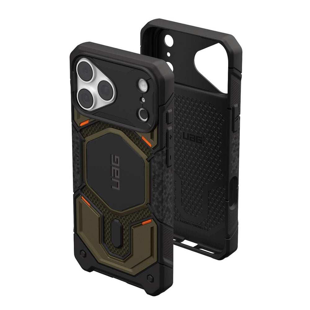 MagSafe-kuori Apple iPhone 18 Pro Max / 17 Pro Max, Urban Armor Gear, Monarch Pro Kevlar, Vihreä