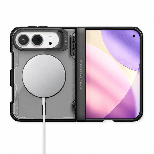MagSafe-kuori Apple iPhone Duo -puhelimelle, Nillkin, Iceblade Prop, musta
