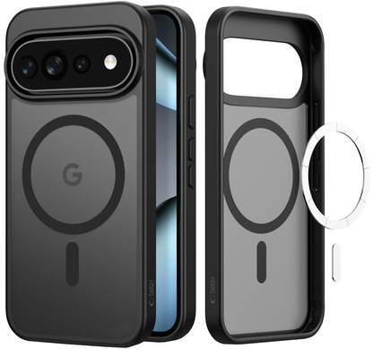 MagSafe-kuori Google Pixel 11 Pro / 11 / 10 Pro / 10 / 9:lle, Tech-Protect, Magmat, Matta Musta