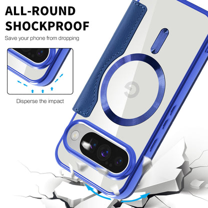 MagSafe-kuori Google Pixel 10 Pro / 10:lle, Techsuit, SmartMag Book, Sininen