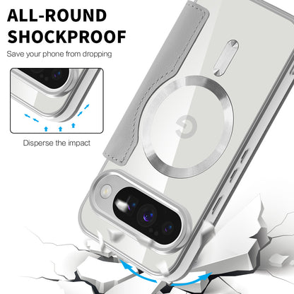 MagSafe-kuori Google Pixel 10 Pro / 10:lle, Techsuit, SmartMag Book, Harmaa