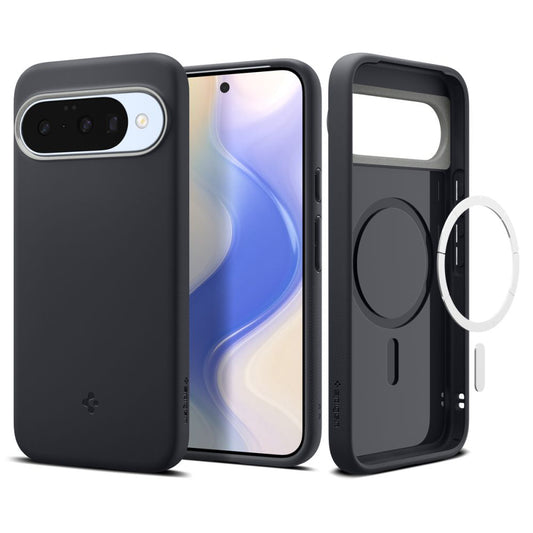 MagSafe-kotelo Google Pixel 10 Pro / 10:lle, Spigen, Caseology Nano Pop, Musta ACS09713