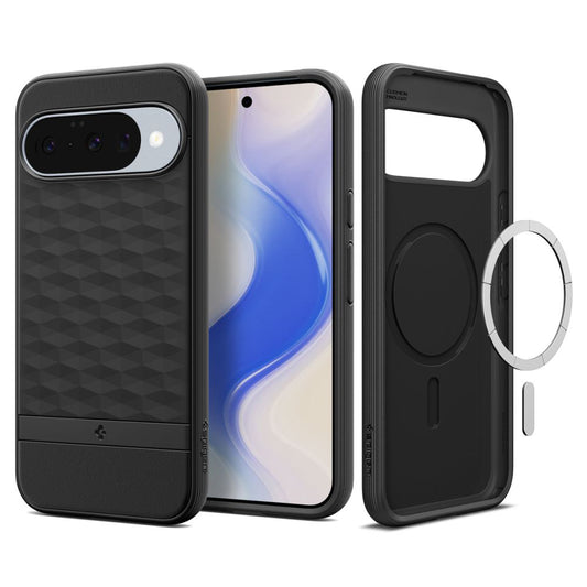 MagSafe-kotelo Google Pixel 10 Pro / 10:lle, Spigen, Caseology Parallax, Mattamusta ACS09708