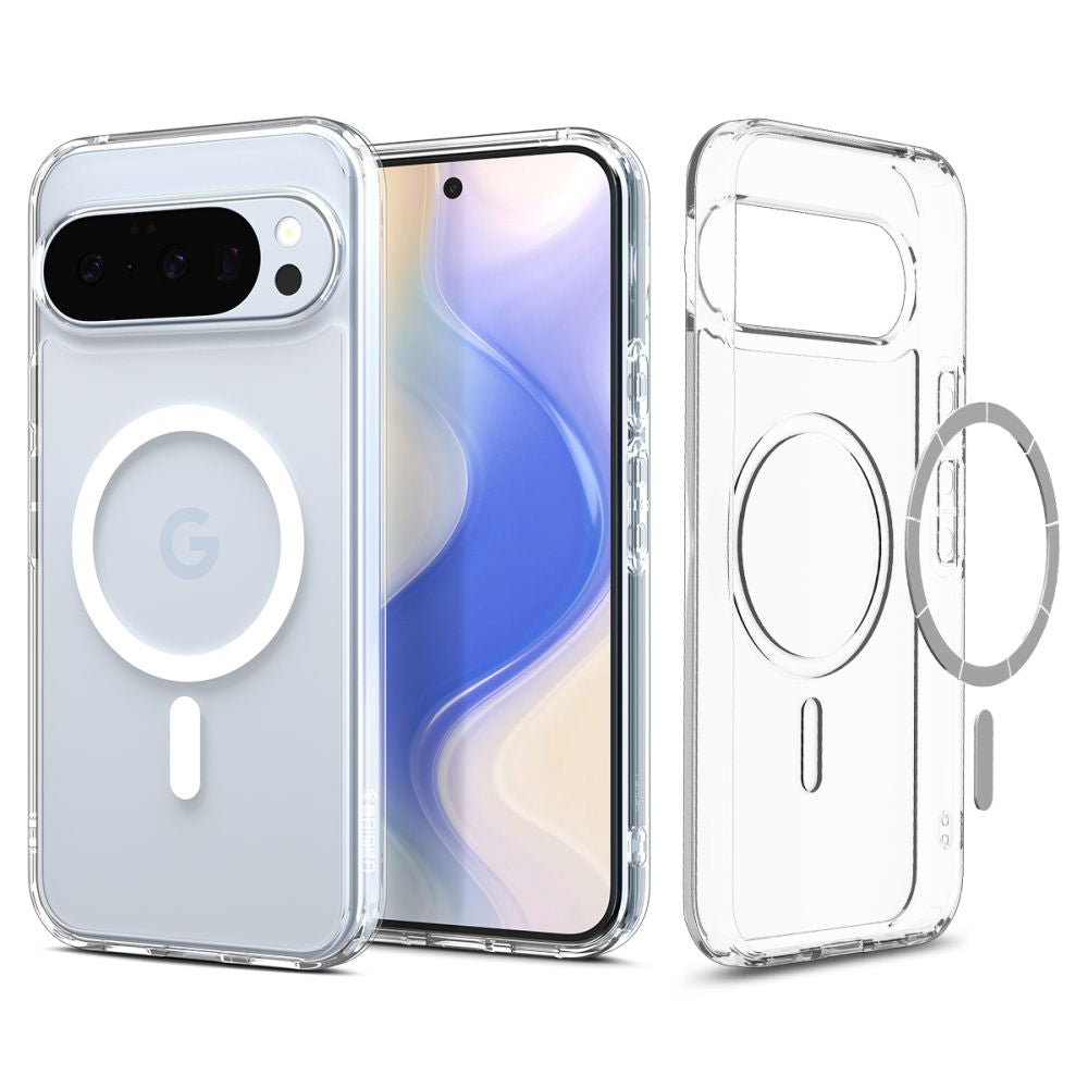 MagSafe-kotelo Google Pixel 10 Pro / 10:lle, Spigen, Ultra Hybrid, Valkoinen