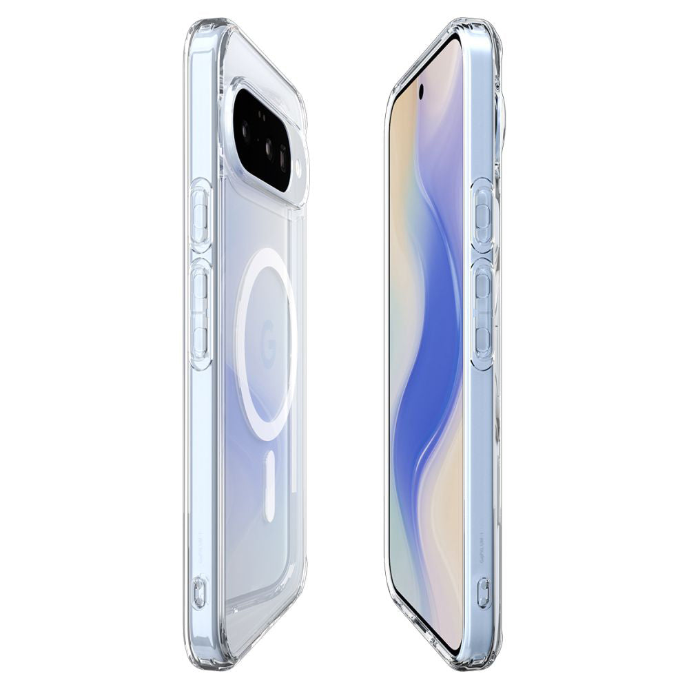 MagSafe-kotelo Google Pixel 10 Pro / 10:lle, Spigen, Ultra Hybrid, Valkoinen