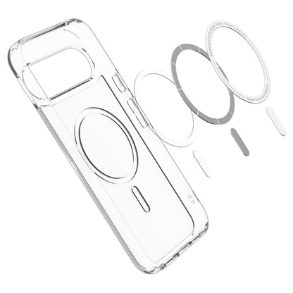 MagSafe-kotelo Google Pixel 10 Pro / 10:lle, Spigen, Ultra Hybrid, Valkoinen