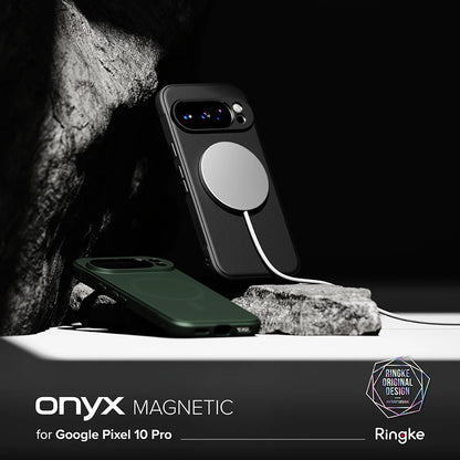 MagSafe-kuori Google Pixel 10 Pro:lle, Ringke, Onyx, Tummanvihreä