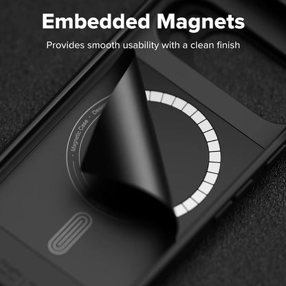 MagSafe-kuori Google Pixel 10 Pro:lle, Ringke, Onyx, Tummanvihreä