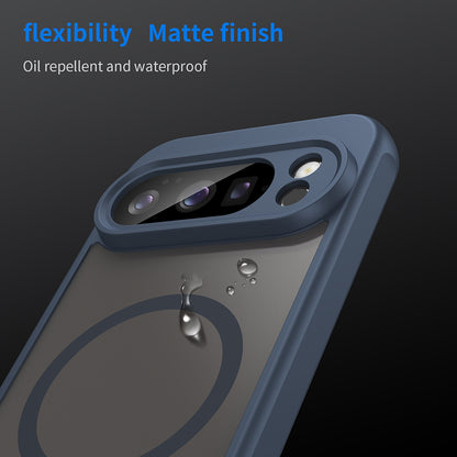 MagSafe-kuori Google Pixel 10 Prolle, Techsuit, HaloFrost II, Laivastonsininen
