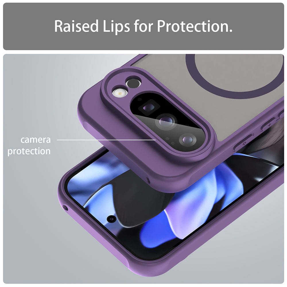MagSafe-kuori Google Pixel 10 Pro:lle, Techsuit, HaloFrost II, Violetti