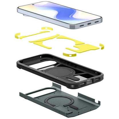 MagSafe-kuori Google Pixel 10 Pro XL:lle, Spigen, Tough Armor, Vihreä ACS09730