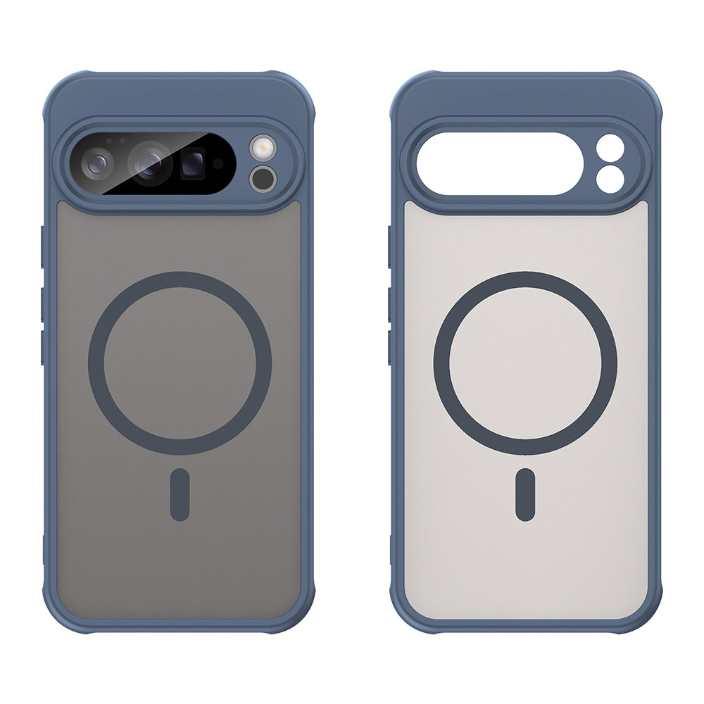MagSafe Case for Google Pixel 10 Pro XL, Techsuit, HaloFrost II, Navy Blue