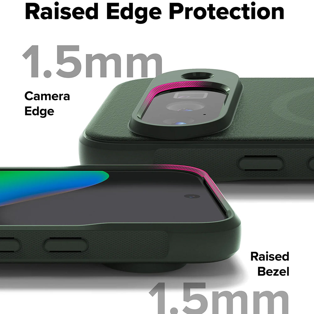 MagSafe-kuori Google Pixel 10:lle, Ringke, Onyx, Tummanvihreä