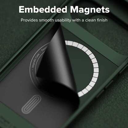 MagSafe-kuori Google Pixel 10:lle, Ringke, Onyx, Tummanvihreä