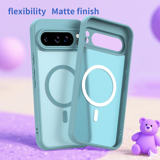 MagSafe-kotelo Google Pixel 10:lle, Techsuit, HaloFrost II, Vaaleanvihreä