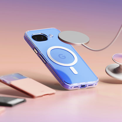 MagSafe-kotelo Google Pixel 10a:lle, Ringke, Fusion, Läpinäkyvä