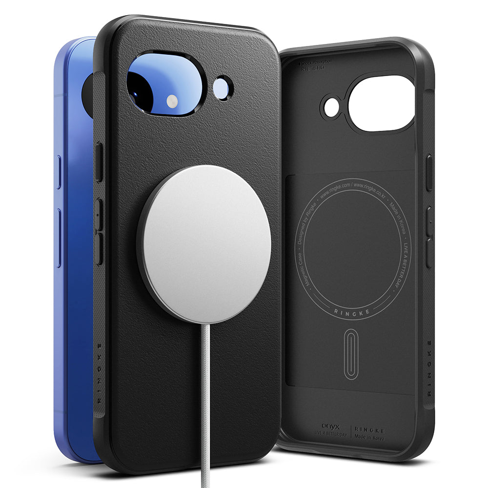 MagSafe-kotelo Google Pixel 10a:lle, Ringke, Onyx, Musta