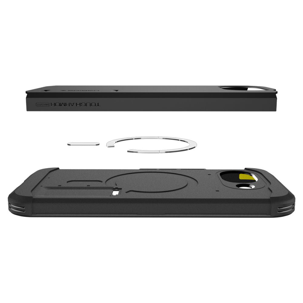 MagSafe-kotelo Google Pixel 10a:lle, Spigen, Tough Armor, Musta ACS11280