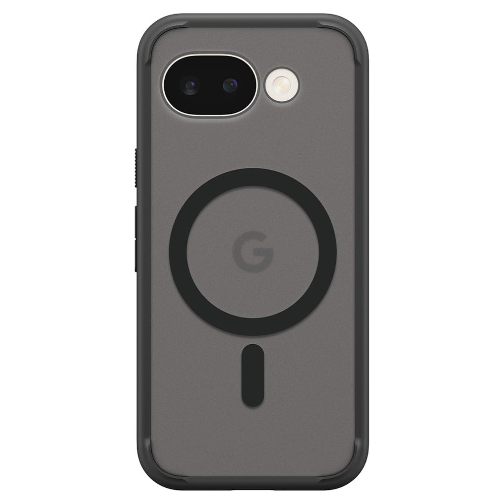 MagSafe-kotelo Google Pixel 10a:lle, Spigen, Ultra Hybrid, Satinoitu Musta ACS11278